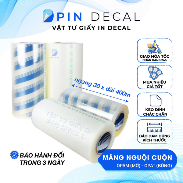 Vật tư giấy in decal